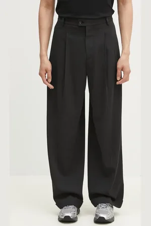Kenzo Spodnie męskie kolor proste FF55PA3679RI.99