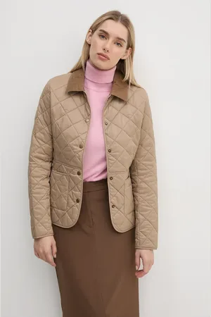 Barbour Kurtka Deveron Quilt damska kolor przejściowa LQU1012