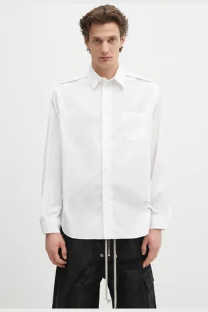 UNDERCOVER Koszula bawełniana Shirt/blouse męska kolor relaxed z kołnierzykiem klasycznym UP1E4410