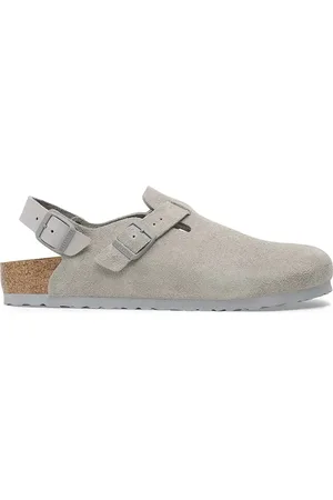 Birkenstock Klapki zamszowe Tokio LEVE męskie kolor 1028359
