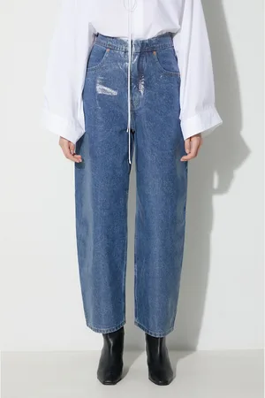 Maison Margiela Jeansy Pants 5 Pockets damskie high waist S62LB0155