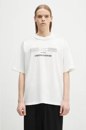 UNDERCOVER T-shirt bawełniany C/S męski kolor z nadrukiem UP1E4808