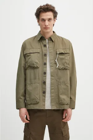 Barbour Koszula bawełniana Westmorland Ripstop Overshirt męska kolor relaxed z kołnierzykiem klasycznym MOS0420