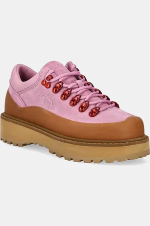 Diemme Buty zamszowe Cornaro Due Gomma damskie kolor DI25SPCOW-F04X072PNK