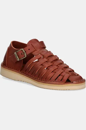 FRACAP Sandały skórzane Sandals damskie kolor D025