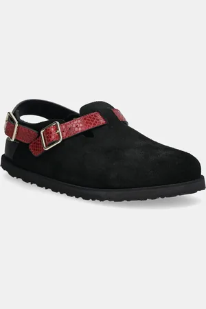 Birkenstock Sandały zamszowe Tokio EXQ LE damskie kolor 1029995