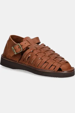 FRACAP Sandały skórzane Sandals damskie kolor D025