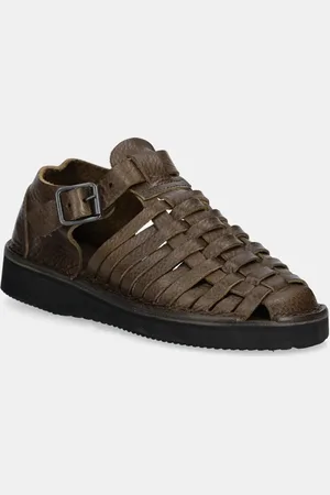 FRACAP Sandały skórzane Sandals damskie kolor D025