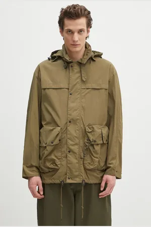 Barbour Kurtka Modified Durham Showerproof Jacket kolor przejściowa oversize MSP0133
