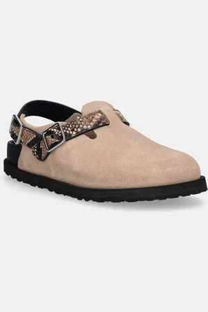 Birkenstock Sandały zamszowe Tokio EXQ LE damskie kolor 1030012