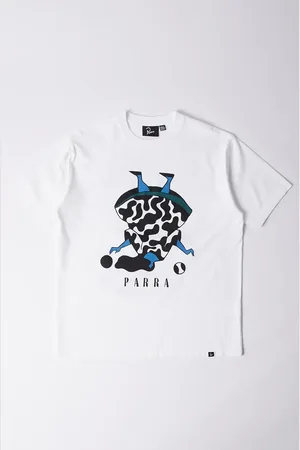 By Parra T-shirt bawełniany No regrets męski kolor z nadrukiem 53100
