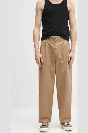 Carhartt Spodnie bawełniane Marv Pant męskie kolor w fasonie chinos I033129.8Y06