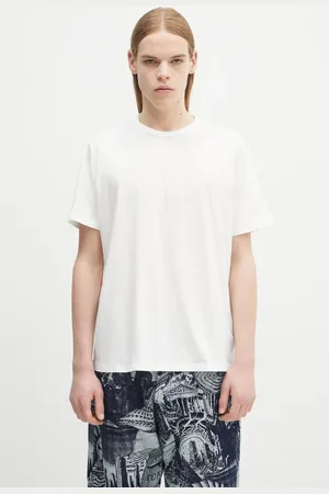 OUR LEGACY T-shirt bawełniany New Box męski kolor gładki M2206NW