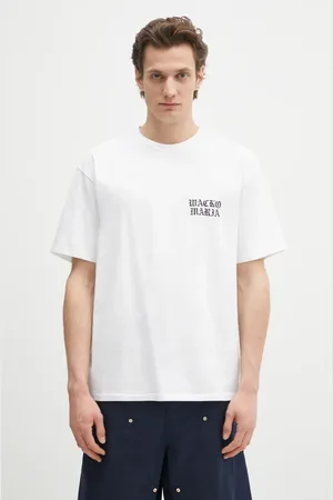 Wacko Maria T-shirt bawełniany Washed Heavy Weight męski kolor z nadrukiem 24FW-WMT-WT02