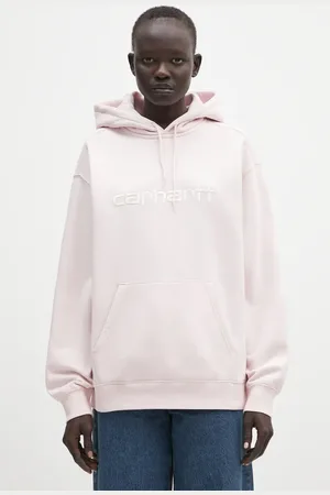 Carhartt Bluza Hooded Carhartt Sweatshirt damska kolor z kapturem z aplikacją I033648