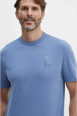Ralph Lauren T-shirt bawełniany męski kolor gładki 710936509