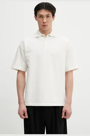 C.P. Company Polo bawełniane męski kolor gładki 18CMPL320A110396G