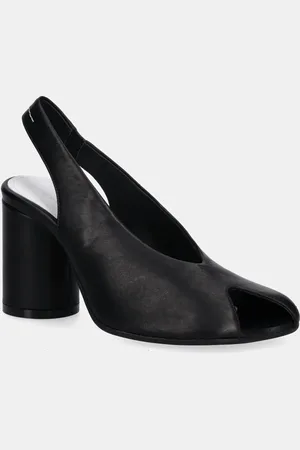 Maison Margiela Sandały skórzane kolor S66WP0104