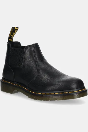 Dr. Martens Buty skórzane 2976 Lo Chelsea Boot męskie kolor DM40587001