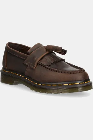 Dr. Martens Mokasyny skórzane Adrian Tassel Loafer kolor DM30917201