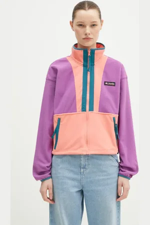 Columbia Bluza polarowa Backbowl II FZ Fleece kolor wzorzysta 2092163