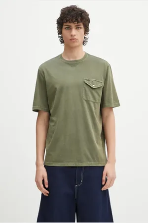 Barbour T-shirt bawełniany Newstreet Relaxed Fit T-Shirt męski kolor gładki MTS1398