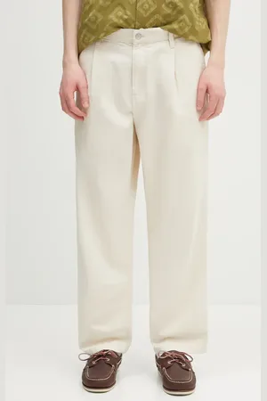 Carhartt Spodnie bawełniane Albert Pant męskie kolor w fasonie chinos I034804.502