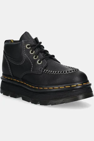 Dr. Martens Półbuty skórzane ZebZag 4 Eye 4 Eye Boot kolor DM41119001