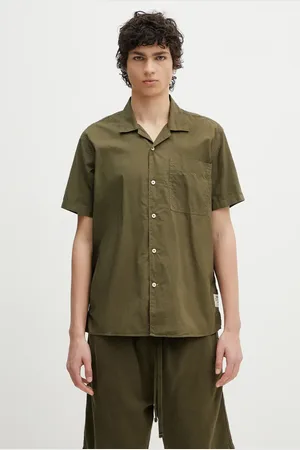Barbour Koszula bawełniana Holywell Poplin S/S Relaxed Fit Shirt męska kolor relaxed z kołnierzykiem klasycznym MSH5603
