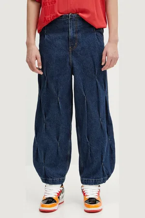 Ader Error Jeansy Apparel-Bottom męskie BO01SSJE0103BL