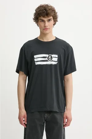 Maison Margiela T-shirt bawełniany męski kolor z nadrukiem SH2GC0023