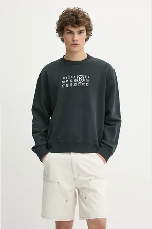 Maison Margiela Bluza bawełniana męska kolor z nadrukiem SH2GU0021