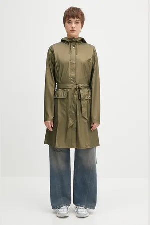 Rains Kurtka Curve Long Jacket W3 kolor przejściowa 18130.105