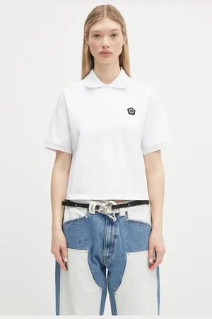 Kenzo Polo bawełniane Boke Flower 2.0 damski kolor FF52TS1604SB.01