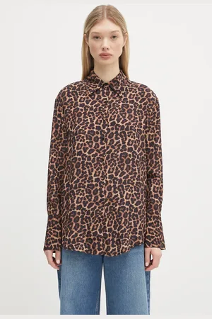 ANINE BING Koszula Bridget Shirt damska kolor relaxed z kołnierzykiem klasycznym A.07.11162