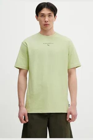 PUMA T-shirt bawełniany GRAPHICS The Cat Tee męski kolor z nadrukiem 629411