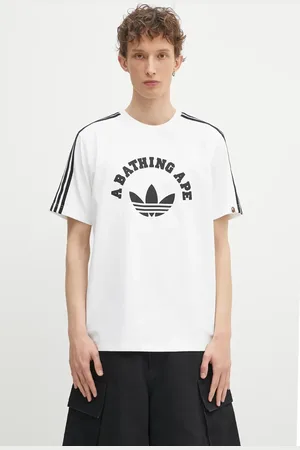 adidas T-shirt x BAPE SSTR PACK Tee kolor z nadrukiem JN7120