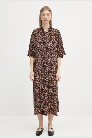 ANINE BING Sukienka Julia Dress kolor midi oversize A.02.0491