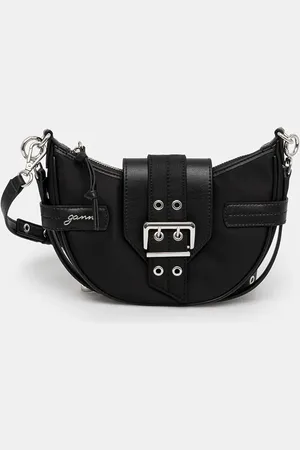 Ganni Torebka Bucky Bag Small Crossbody Nylon kolor A6134