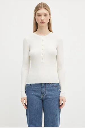 ANINE BING Longsleeve wełniany Katrin Long Sleeve Sweater kolor A.09.10875