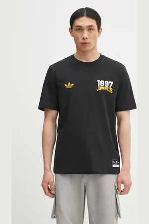 adidas T-shirt bawełniany Juventus VRCT T-shirt męski kolor z nadrukiem JL6114