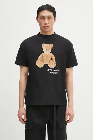 Palm Angels T-shirt bawełniany Bear In Mind Reg męski kolor z nadrukiem PMAA001S25JER0051060