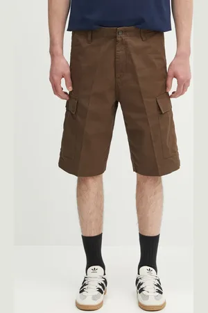 Carhartt Szorty bawełniane Regular Cargo Short kolor gładkie I028246