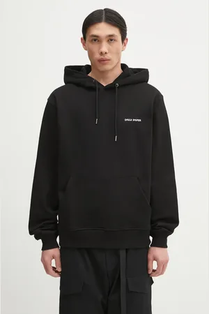 Daily paper Bluza bawełniana Dias Hoodie męska kolor z kapturem gładka 2422068