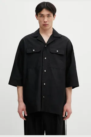 Rick Owens Koszula Magnum Tommy męska kolor relaxed DU01E3290.NR
