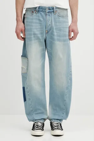 Evisu Jeansy Multi-Pocket Vintage Washed męskie 2ESHTM5JE1023