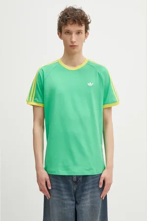 adidas T-shirt bawełniany Q2 Monogram Cal męski kolor gładki JP4432