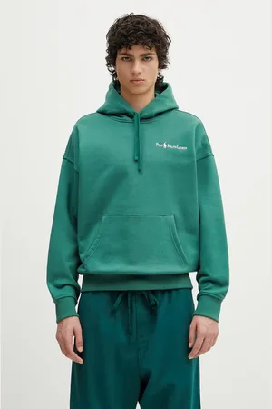Ralph Lauren Bluza Long Sleeve Sweatshirt męska kolor z kapturem gładka 710961135