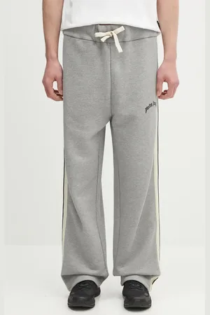 Palm Angels Spodnie dresowe bawełniane Curved Logo Track męskie kolor wzorzyste PMCH02BS25FLE0010810