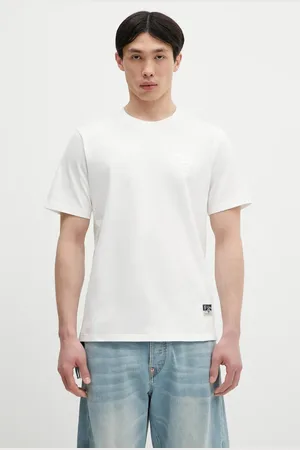 Evisu T-shirt bawełniany Logo EMB SS męski kolor z aplikacją 2ESHTM5TS1137
